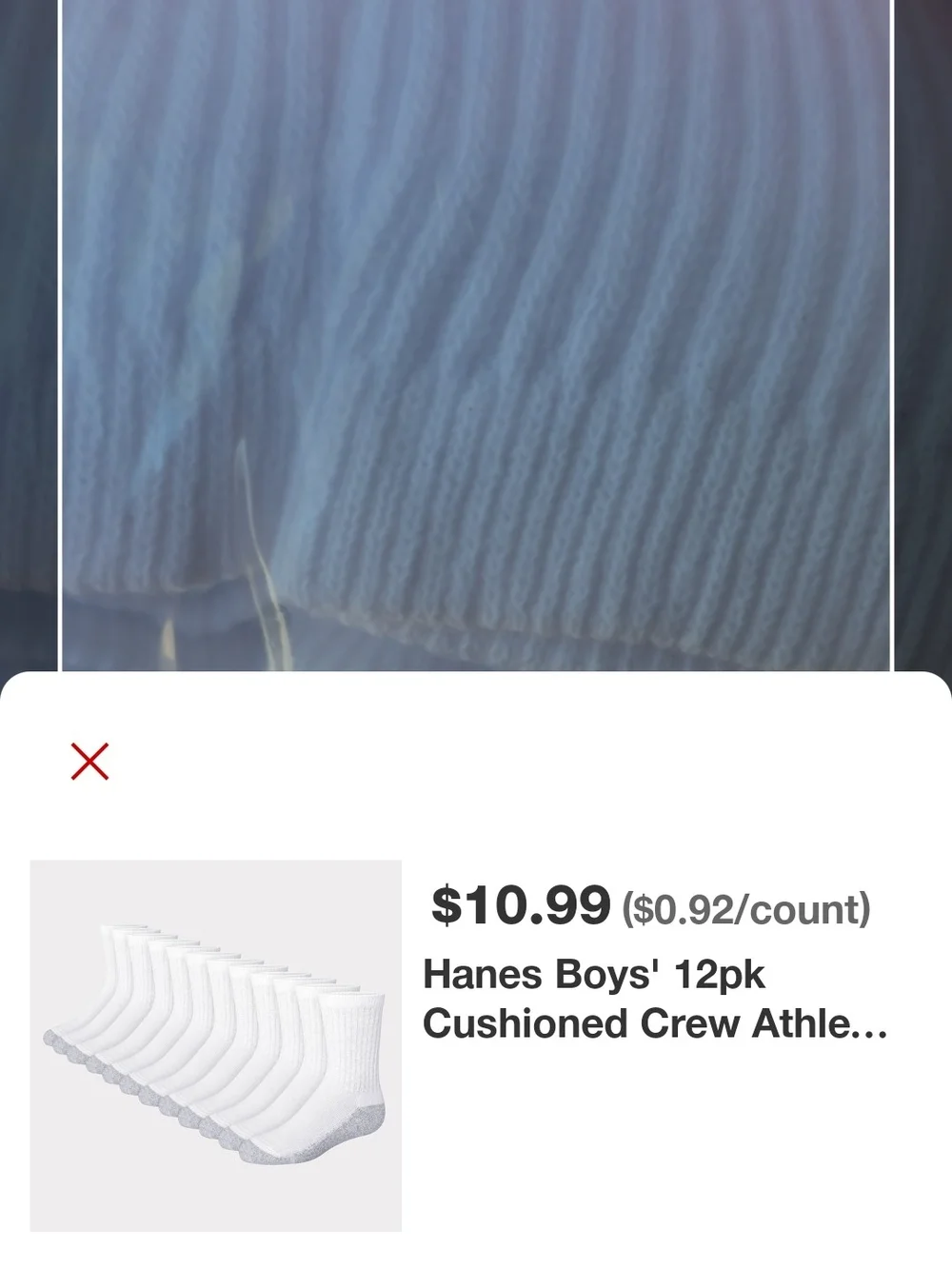 Hanes classic ribbed